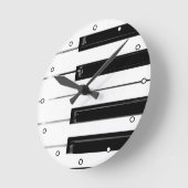 Pianotoetsenbordtoetsen met Stippen Ronde Klok (Hoek)