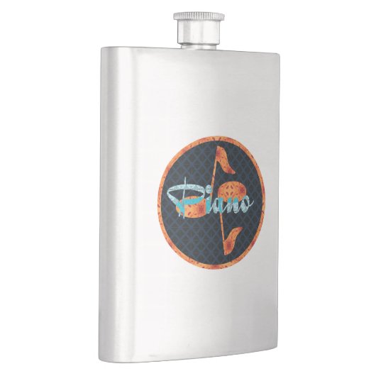 Pianotonen Patroon Cirkel Flacon (Rechts)