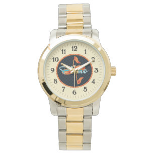 Pianotonen Patroon Cirkel Horloge