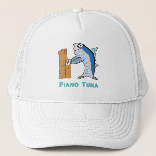 Pianotuner (Tuna) Trucker Pet (Voorkant)