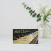Pianotuner-Visitekaartje Visitekaartje (Staand voorkant)