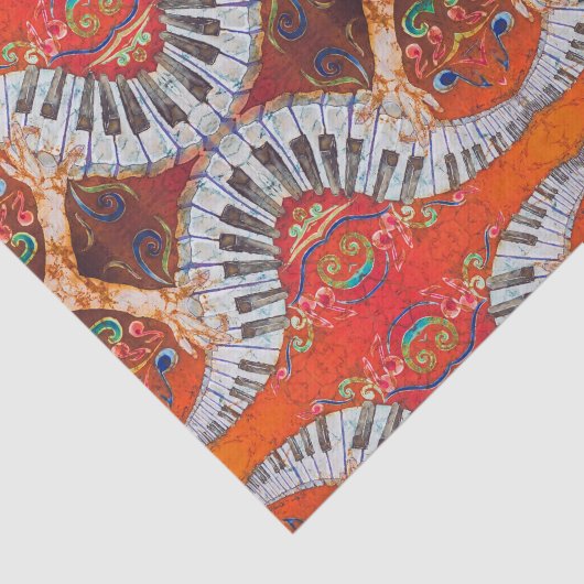 Pianoweefselpapier Tissuepapier (Detail)