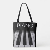 Pianozak, Piano Keys Tas (Achterkant)