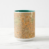 Pianta di Milano - Kaart van Milaan, Italië Mok (Midden)