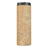 Pianta di Milano - Kaart van Milaan, Italië Thermosbeker (Achterkant)