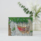 Piasa Bird Illinois Native American Legend Briefkaart (Staand voorkant)