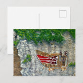 Piasa Bird Illinois Native American Legend Briefkaart (Voorkant / Achterkant)