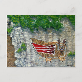 Piasa Bird Illinois Native American Legend Briefkaart