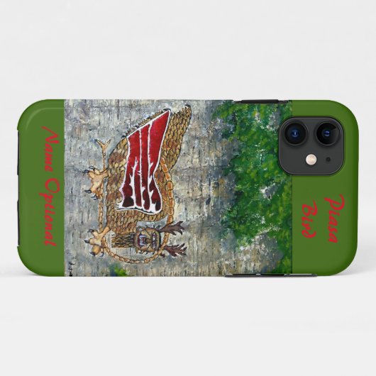 Piasa Bird Illinois Native American Legend Case-Mate iPhone Case (Achterkant (horizontaal))