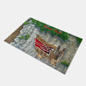 Piasa Bird Illinois Native American Legend Deurmat (Schuin)