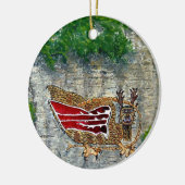 Piasa Bird Illinois Native American Legend Keramisch Ornament (Links)