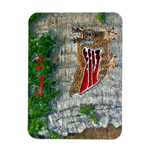 Piasa Bird Illinois Native American Legend Magneet (Verticaal)