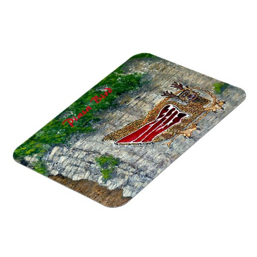 Piasa Bird Illinois Native American Legend Magneet (Linkerzijde)