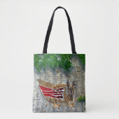 Piasa Bird Illinois Native American Legend Tote Bag (Voorkant)