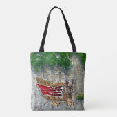 Piasa Bird Illinois Native American Legend Tote Bag (Achterkant)