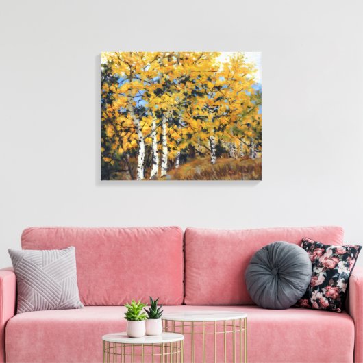 Piasa vogel Illinois indiaanse legende Canvas Afdruk (Insitu (Woonkamer))
