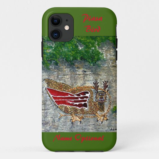 Piasa Vogel Illinois Indiaanse Legende Case-Mate iPhone Case (Achterkant)