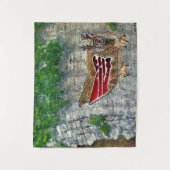 Piasa vogel Illinois indiaanse legende Wandkleed (Voorkant)