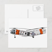 Piasecki H-21 Workhorse 457457 Briefkaart (Voorkant / Achterkant)