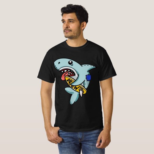 Piaster 🦈 t-shirt (Voorkant volledig)
