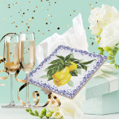 Piastrelle di ceramica con limoni italiani tegeltje