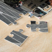 Piata Sfatului, Brasov, Roemenië, over een Legpuzzel (Zijkant)