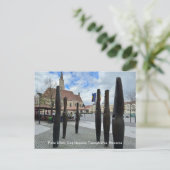 Piata Unirii, Cluj-Napoca, Roemenië, over een Feestdagenkaart (Staand voorkant)