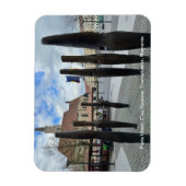 Piata Unirii, Cluj-Napoca, Roemenië, over een Magneet (Verticaal)