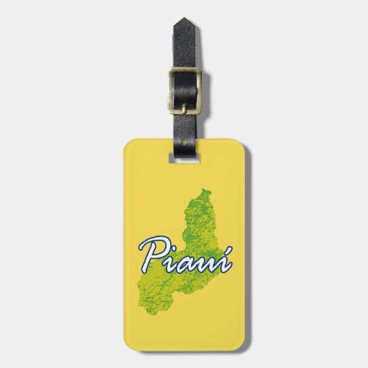 Piaui Bagagelabel (Voorkant verticaal)