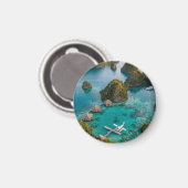 Piaynemo Raja Ampat Eilanden Paradijs Uitzicht Kun Magneet (Voorkant / Achterkant)