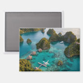 Piaynemo Raja Ampat Eilanden Paradijs View Kunst Magneet (Voorkant / Achterkant)