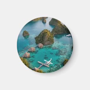 Piaynemo Raja Ampat Eilanden Paradijs View Kunst Magneet