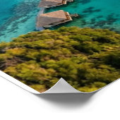 Piaynemo Raja Ampat Eilanden Paradijs View Kunst Poster (Hoek)