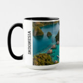 Piaynemo Raja Ampat Islands Paradise View Art Mok (Links)