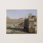 Piazza Castello, Turijn, gegraveerd door F. Citter Legpuzzel (Horizontaal)