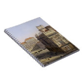 Piazza Castello, Turijn, gegraveerd door F. Citter Notitieboek (Rechterzijde)