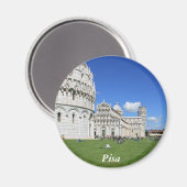 Piazza dei Miracoli Magneet (Voorkant / Achterkant)