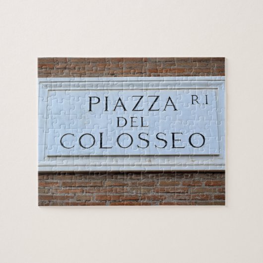 Piazza del Colosseo - Rome Colosseum 8x10 - 110 pc Legpuzzel (Horizontaal)