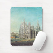 Piazza del Duomo in Milaan door Carlo Bossoli Muismat (Met muis)