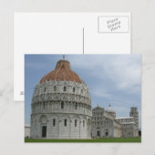 Piazza del Duomo in Pisa, Toscane, Italië Briefkaart (Voorkant / Achterkant)