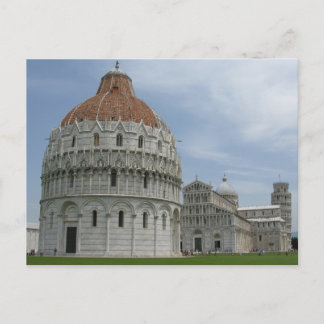 Piazza del Duomo in Pisa, Toscane, Italië Briefkaart