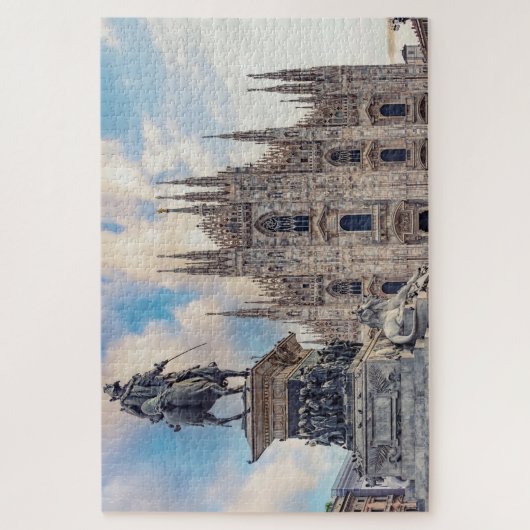 Piazza del Duomo Legpuzzel (Verticaal)