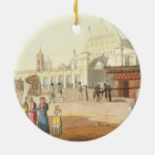 Piazza del Mercato, Buenos Aires, Argentinië, uit Keramisch Ornament (Achterkant)