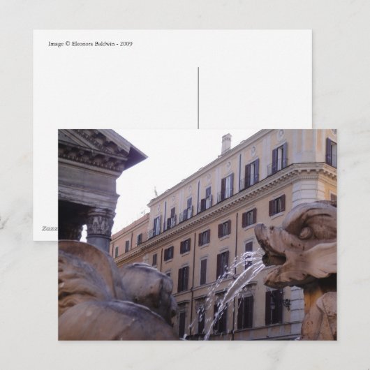 Piazza della Rotonda Briefkaart (Voorkant / Achterkant)