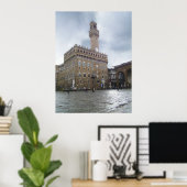 Piazza della Signoria, Florence Poster (Thuiskantoor)