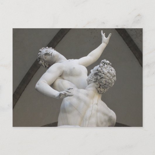 Piazza della Signoria, het Briefkaart van (Voorkant)