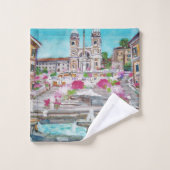 Piazza di Spagna - Bad Handdoek (Wasdoekje)