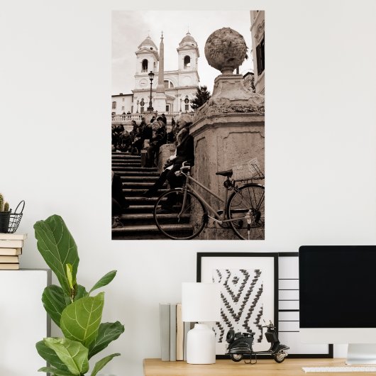 Piazza di Spagna Poster (Thuiskantoor)