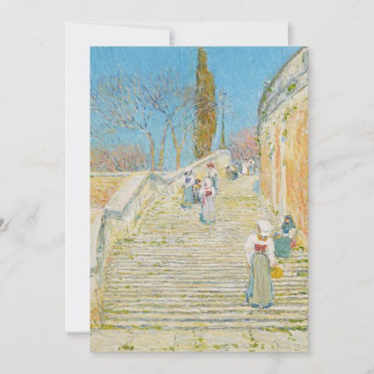 Piazza di Spagna, Rome | Childe Hassam (Voorkant)