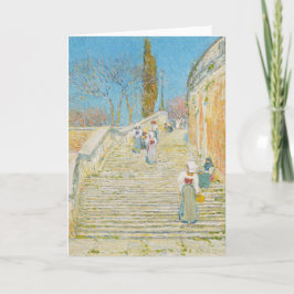 Piazza di Spagna, Rome | Childe Hassam Kaart